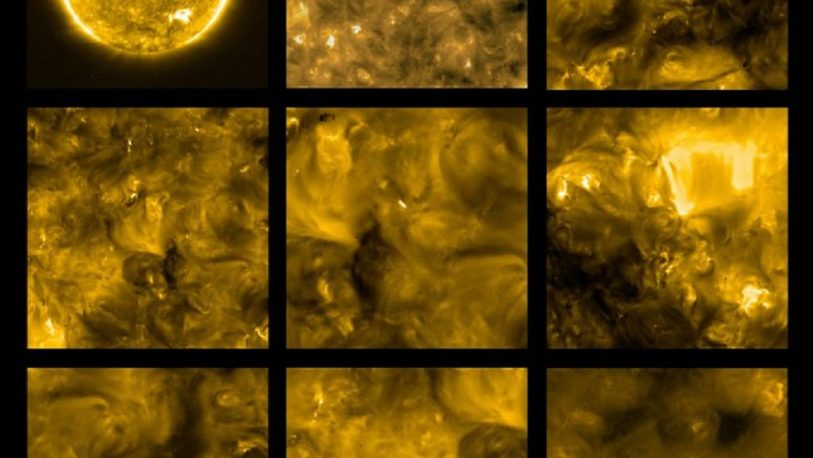 Las imágenes más cercanas del sol revelan “hogueras” en su superficie