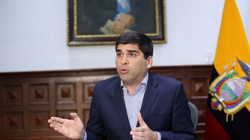 Renunció el vicepresidente de Ecuador