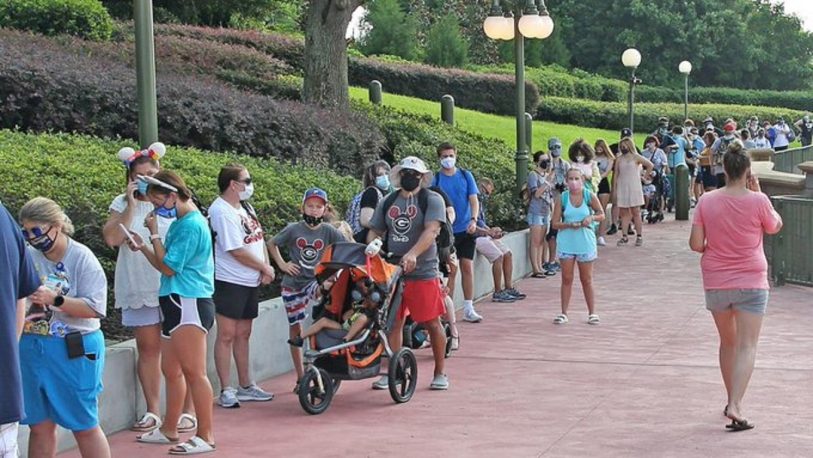 Abrieron los parques de Walt Disney World en Orlando