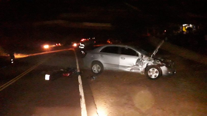 El Soberbio: murió un motociclista al chocar con un automóvil