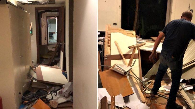 La Embajada argentina en Beirut sufrió graves daños