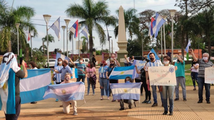 El banderazo también se sintió en Andresito, Iguazú, Alem y San Javier