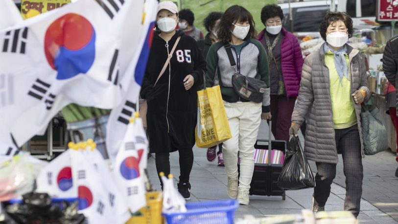 Corea del Sur reportó 279 casos diarios, el mayor repunte desde marzo
