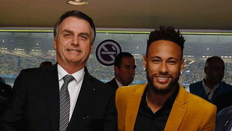 Neymar recibió el apoyo de Bolsonaro y figuras del fútbol brasileño