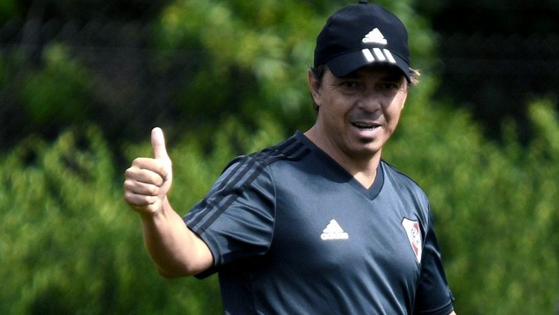 Gallardo piensa en dos equipos para jugar los partidos de la Libertadores