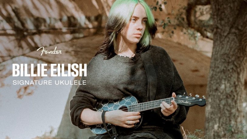 Billie Eilish se asoció con Fender para lanzar un ukelele