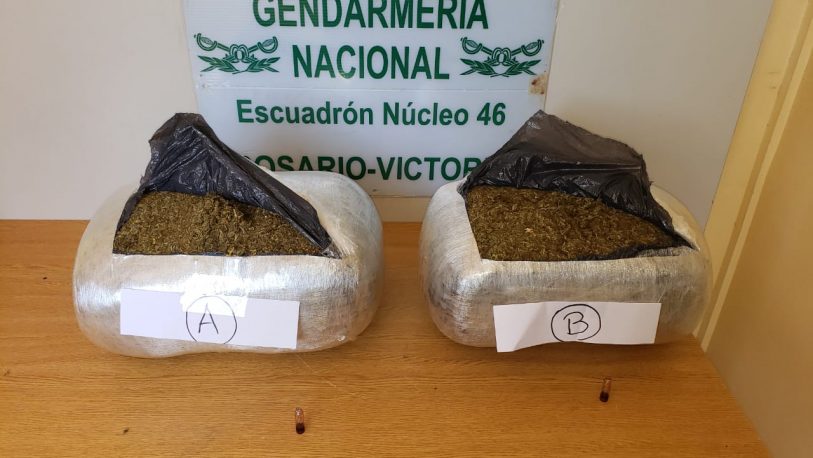 Narcoencomiendas: decomisan más de 10 kilos de marihuana enviados desde Misiones