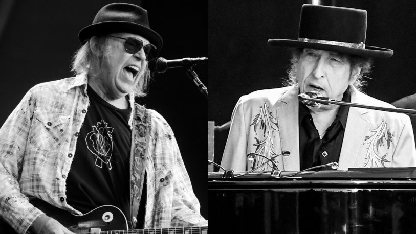 Neil Young versiona un viejo clásico de Bob Dylan en su nuevo EP