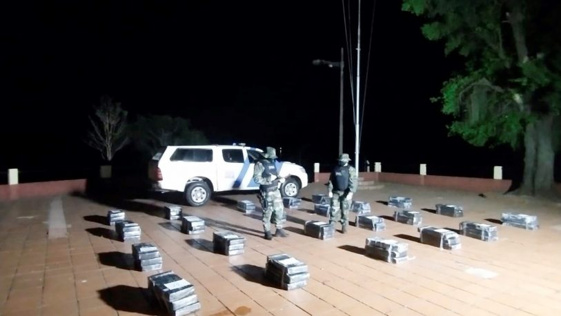 Secuestraron más de 700 kilos de marihuana en Candelaria