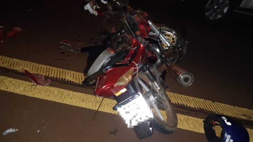 San Pedro: murió un motociclista en un choque frontal