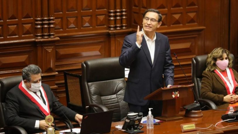 El Congreso de Perú no consiguió los votos para destituir a Martín Vizcarra