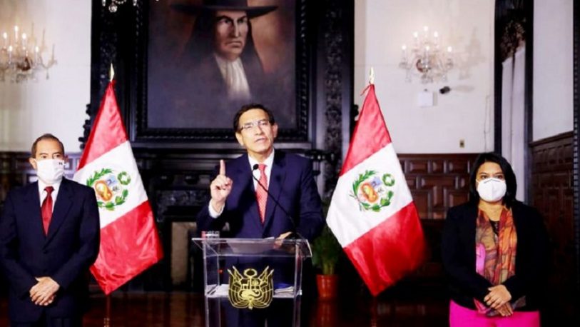 Perú: aprobaron la moción de censura contra el presidente Martín Vizcarra