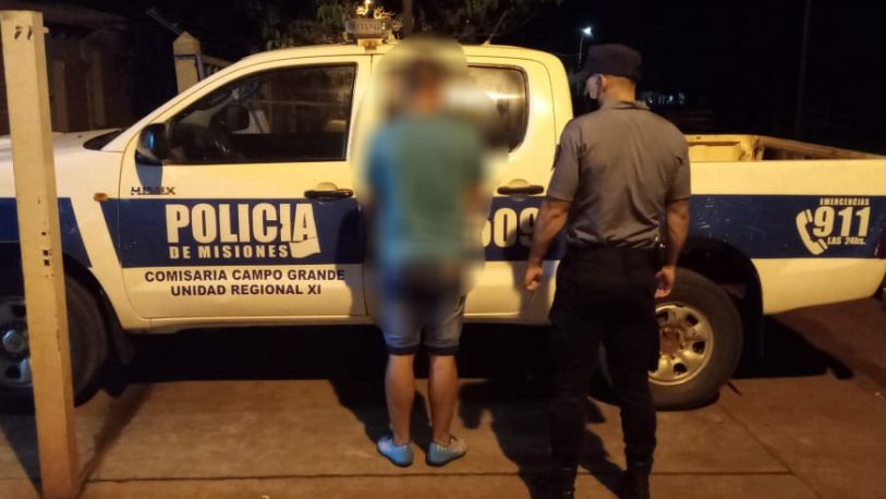 Un herido de arma de fuego y un detenido tras gresca en Campo Grande
