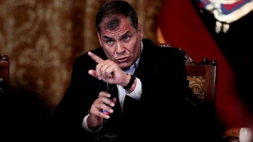 Ecuador pedirá a Interpol un aviso rojo para detener a Rafael Correa