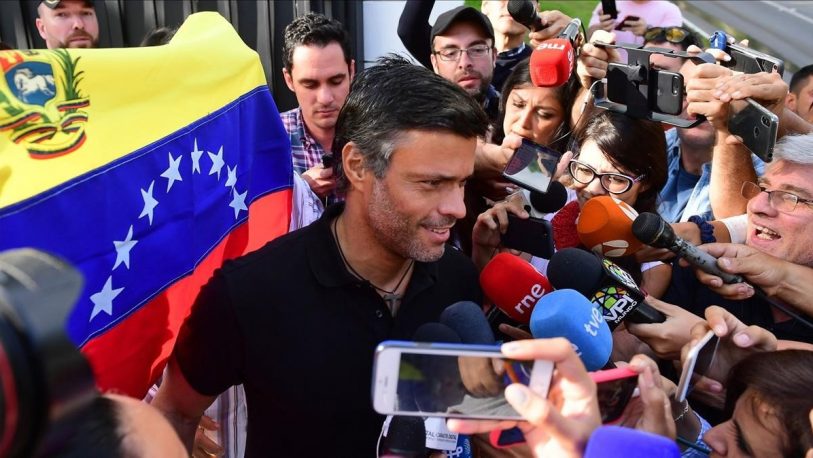 Tras fugarse de Venezuela, el líder opositor Leopoldo López ya está en España