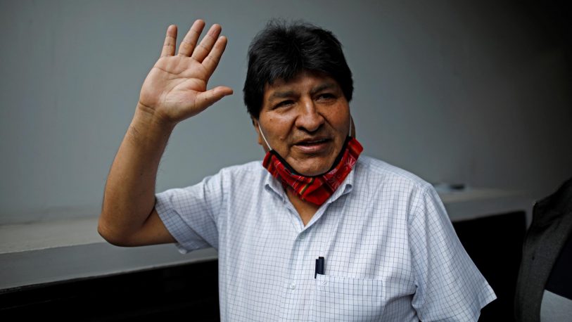 Evo Morales dejó Argentina y partió a Venezuela