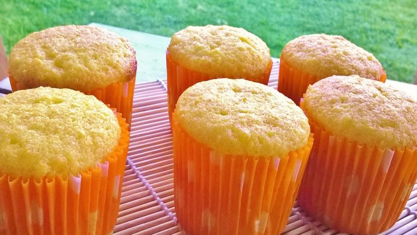 Para la merienda: Muffins cítricos en licuadora