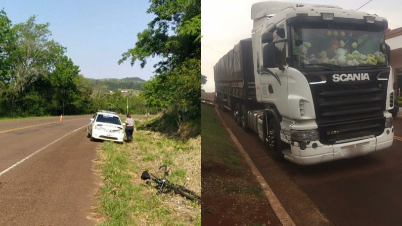 Secuestraron un camión que ocasionó graves lesiones a ciclista