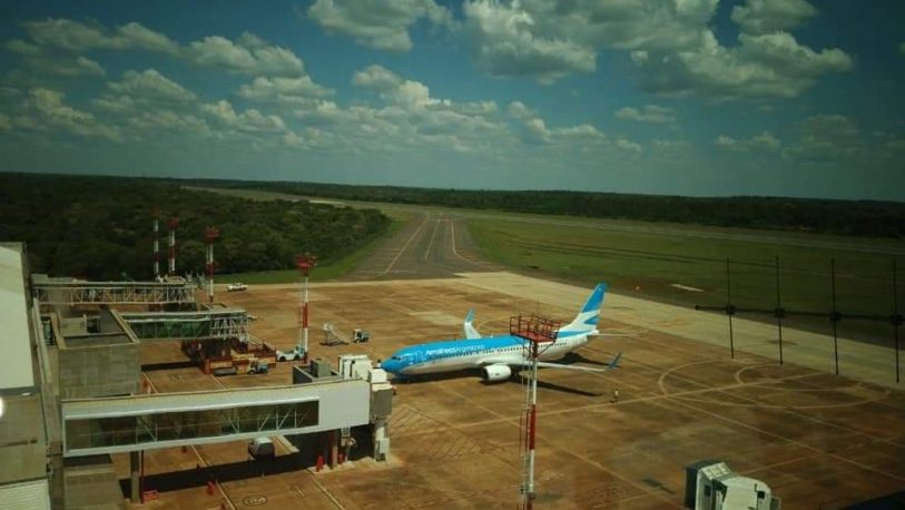 Tras varios meses, volvieron los vuelos a Iguazú