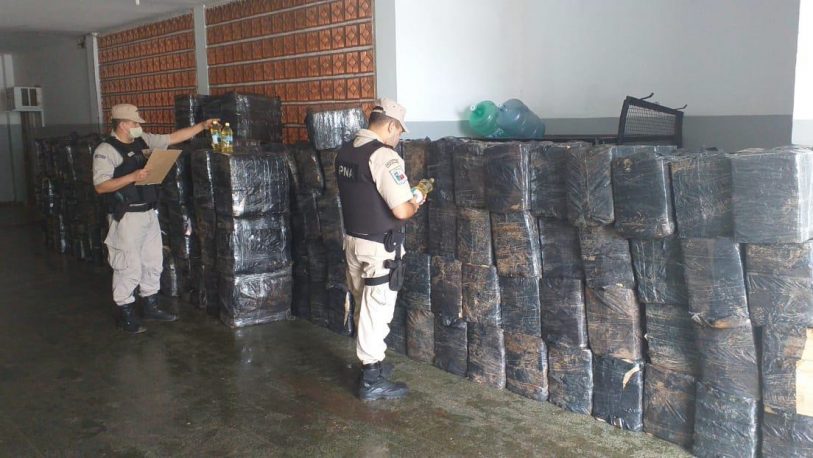 Iguazú: cae banda de contrabandistas de mercaderías