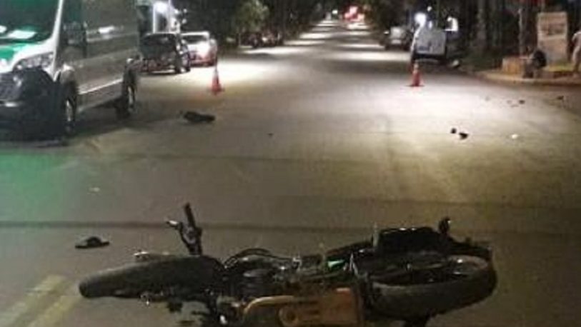 Motociclista falleció en una colisión con un automóvil