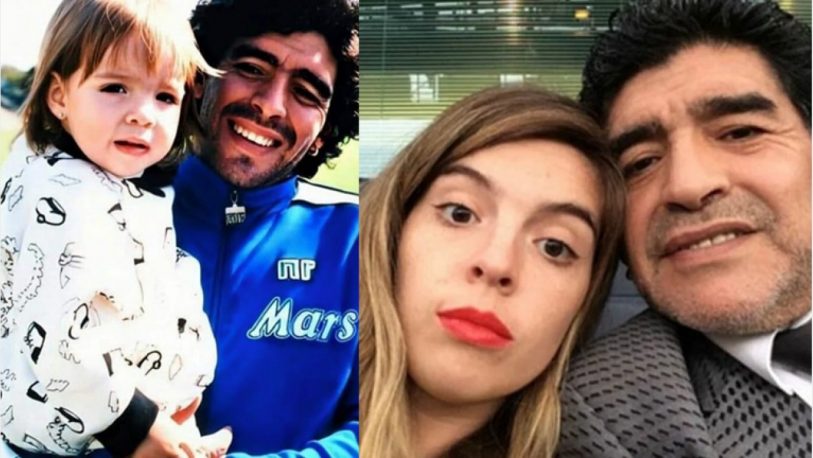 La conmovedora carta de despedida de Dalma a Diego Maradona: “Te voy a amar para siempre”