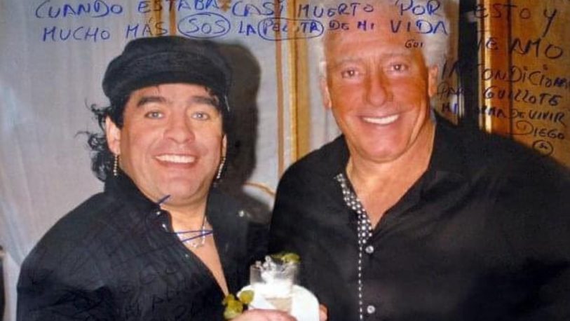 Cóppola saludó a Maradona con una desconocida fotografía