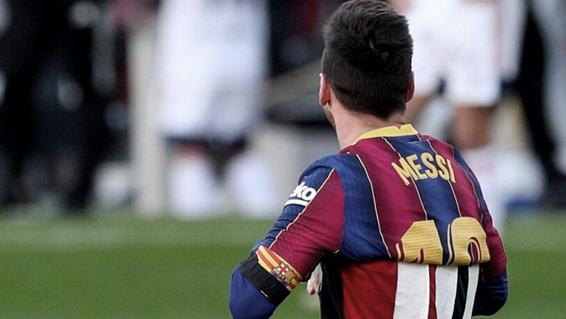 Messi fue multado con 600 euros por el homenaje a Maradona