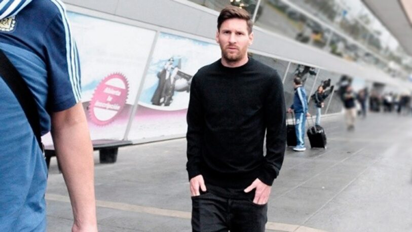 Messi ya está de regreso en Barcelona