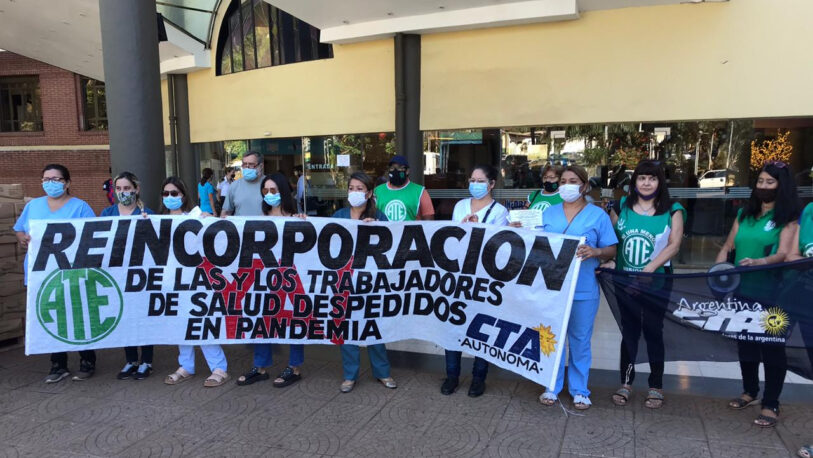Trabajadores despedidos del Parque de la Salud exigen una reincorporación