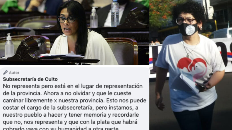 Aborto legal: La Subsecretaría de Cultos habría amenazado a la diputada Morales