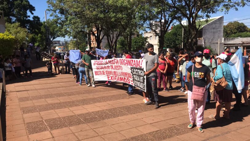 Desalojo en Cerro Pelón: Hubo manifestación frente a la Justicia en solidaridad con la familia Fariña
