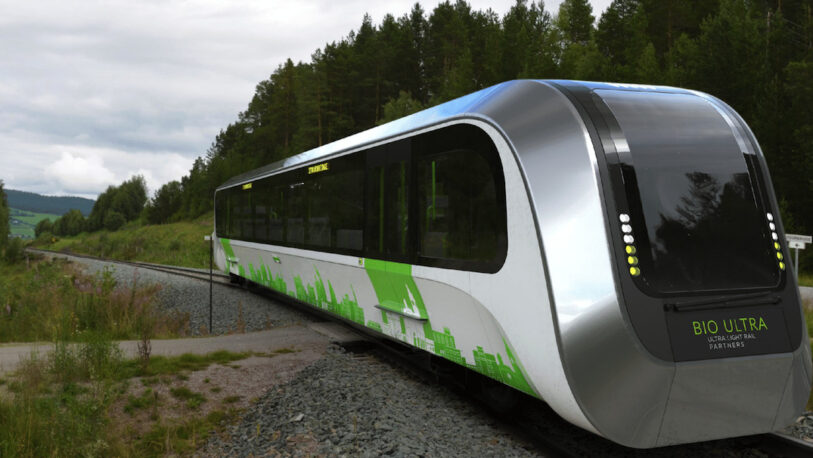 Crean en Gran Bretaña un tren sustentable que obtendrá energía mediante residuos