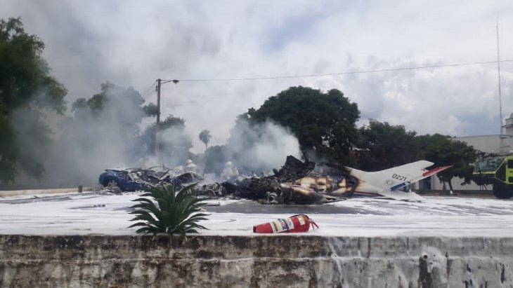 Paraguay: siete muertos y un herido tras caída de una avioneta