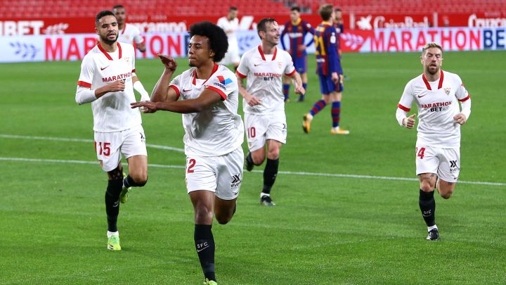 Sevilla venció a Barcelona y quedó cerca de acceder a la final de la Copa del Rey