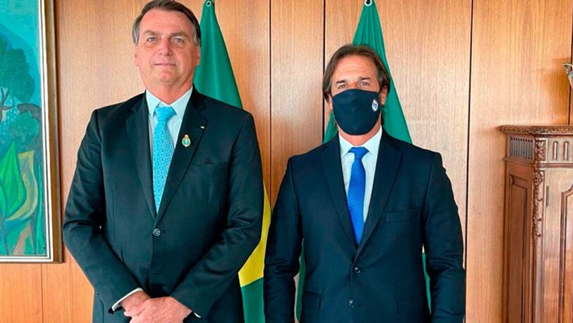 Lacalle Pou y Bolsonaro coincidieron en la necesidad de “flexibilizar” el Mercosur