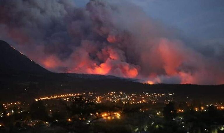 Crece la preocupación por nuevos incendios forestales en Río Negro y Chubut