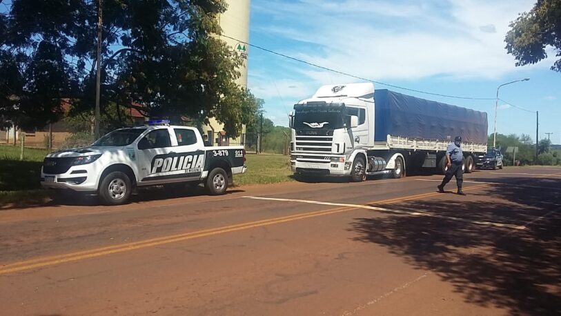 Interceptaron otros dos camiones que intentaron ingresar soja de manera ilegal a la provincia