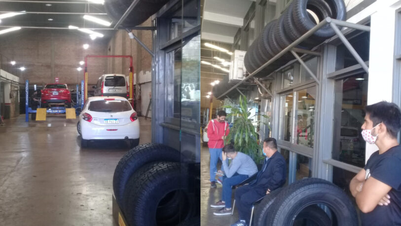 La venta de neumáticos en Posadas se duplicó por el cierre de fronteras