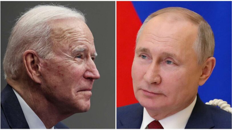 Putin le dice a Biden que Rusia no entiende por qué EE.UU. da información falsa sobre la invasión a Ucrania