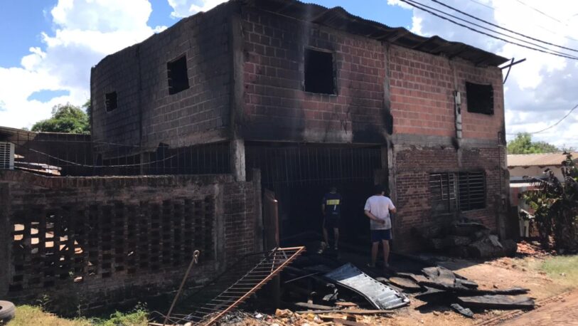 Garupá: una carpintería se incendió en circunstancias “dudosas”
