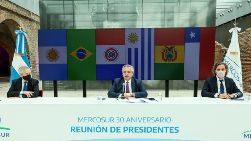 Duro cruce entre Alberto Fernández y Lacalle Pou por el futuro del Mercosur