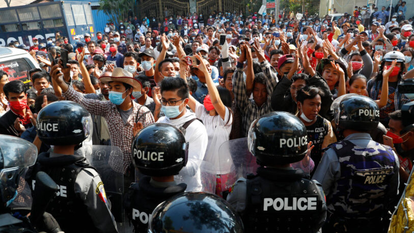 La ONU condenó la matanza en la represión a protestas en Myanmar