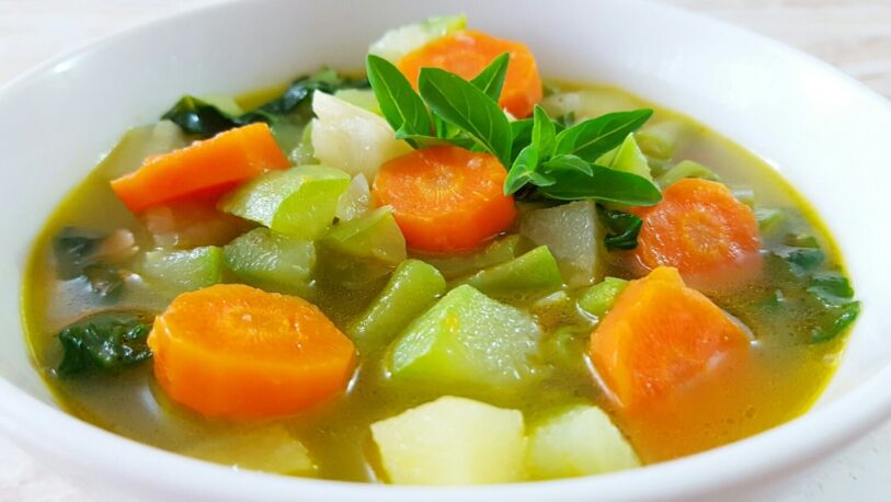 Lo que no puede faltar: Sopa de verduras de la abuela