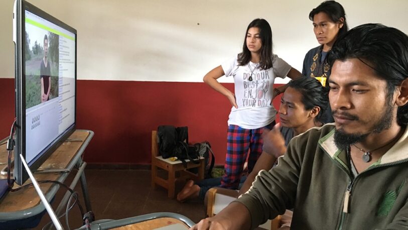 Jóvenes cineastas Mbyá-Guaraní realizan campaña de recolección de fondos