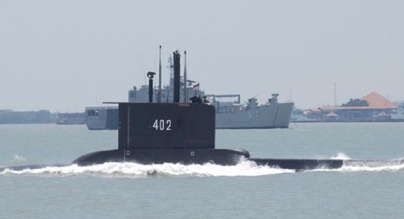 Dan por hundido el submarino que desapareció en Indonesia