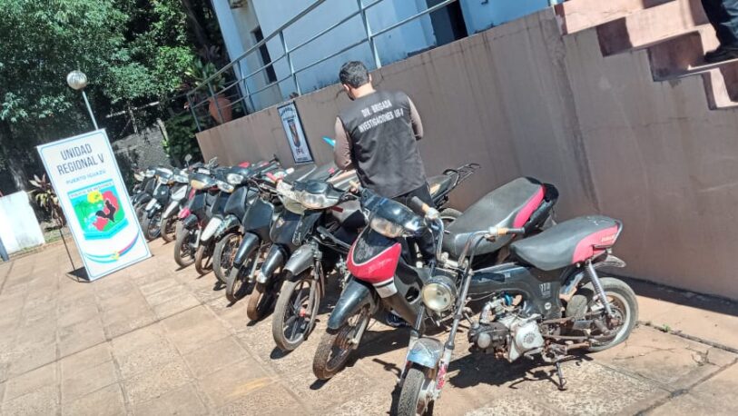 Los atraparon por robar y vender al menos 17 motocicletas en Iguazú
