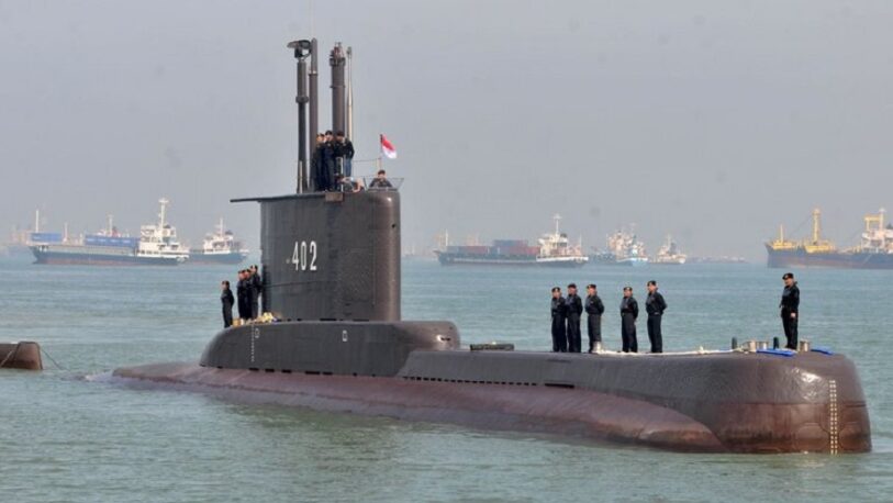 Desapareció un submarino en Indonesia con 53 personas a bordo