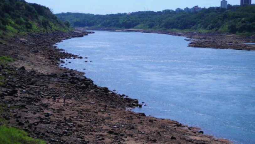 Los ríos Paraná y Uruguay se mantienen con caudal inferior a lo normal