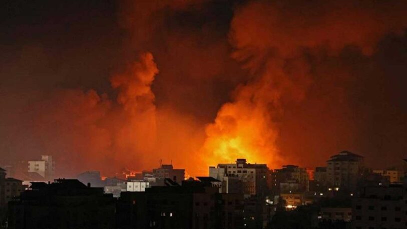 Israel bombardeó la casa del líder de Hamas en Gaza, antes de la reunión de la ONU